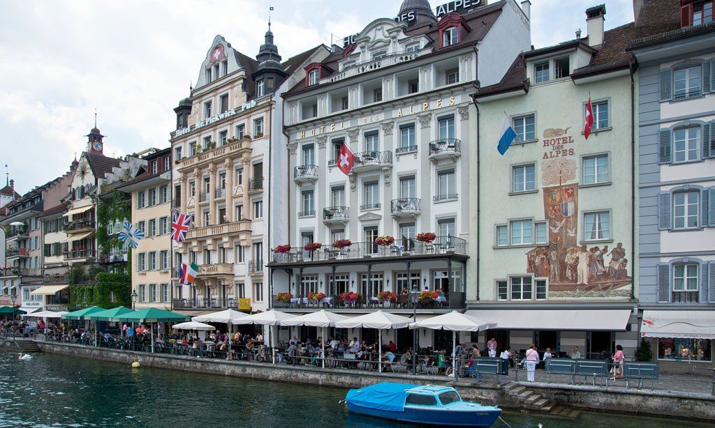 Hotel Des Alpes Luzern Eksteriør billede